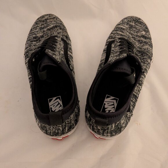 Vans Men's Ward Skate Shoes Size 9.5 Slip on Woven Gray Black - Picture 5 of 8